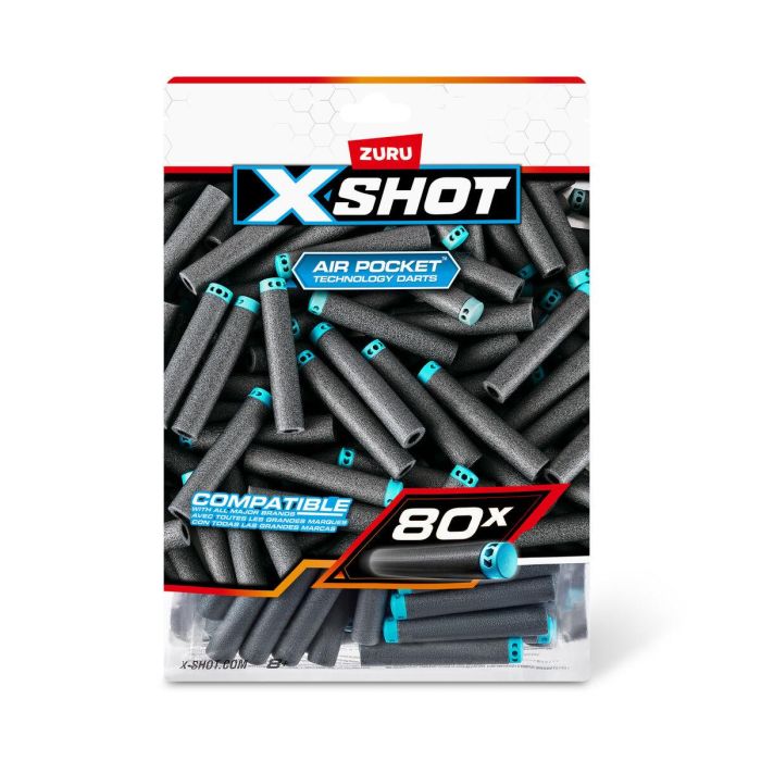 ZURU AAAAN68902 Juguete XSHOT Dardos de Espuma 80 Unidades para Niños a partir de 8 Años 2