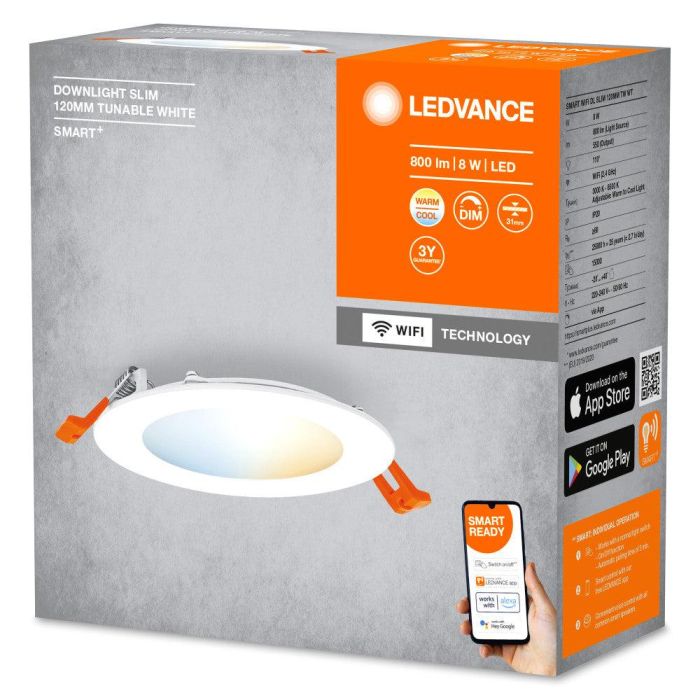 [LVE-4058075573253] Downlight LED Ledvance "Smart"   8W 550Lm 3000…6500K 110º IP20 Regulable 1