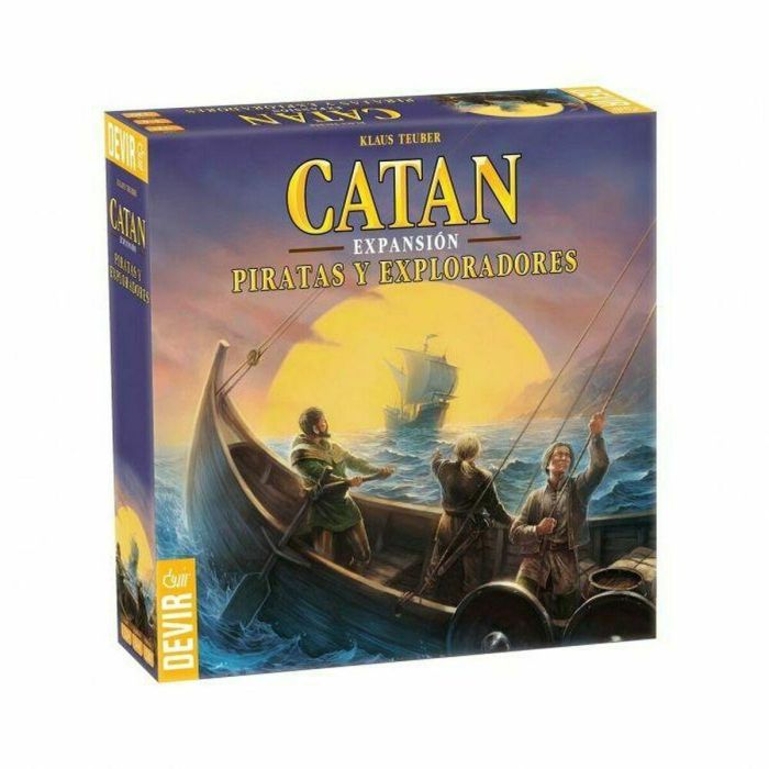 Devir Catan Piratas y Exploradores Juego de Mesa Estrategia Español 12+ años Hasta 4 Jugadores Cartón/Plástico