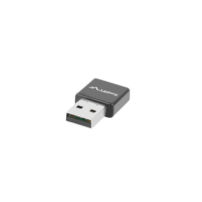 Lanberg NC-0300-WI Adaptador y Tarjeta de Red Inalámbrico USB 2400 Mbit/s Negro Lanberg NC-0300-WI Adaptador y Tarjeta de Red Inalámbrico USB 2400 Mbit/s Negro