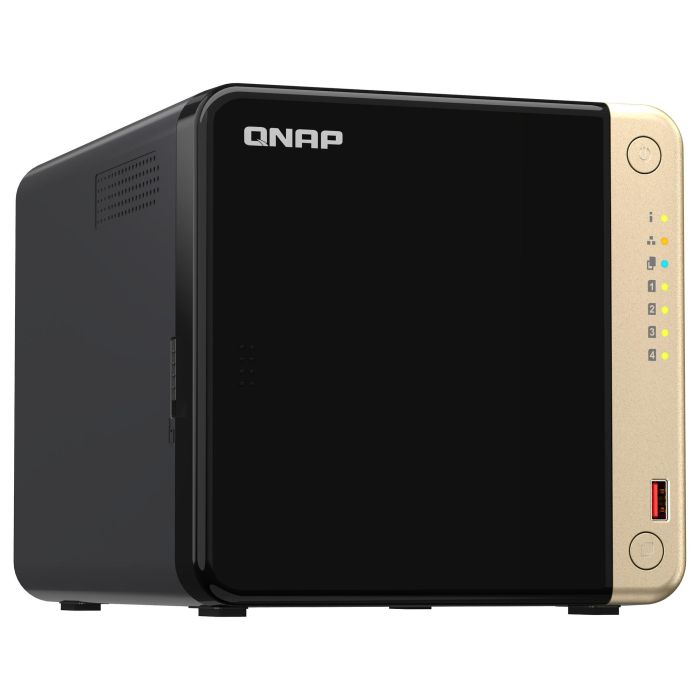QNAP TS-464-8G Servidor NAS 8GB RAM 2x 2.5GbE 4 Bahías 3.5" SATA 1 QNAP TS-464-8G Servidor NAS 8GB RAM 2x 2.5GbE 4 Bahías 3.5" SATA 1