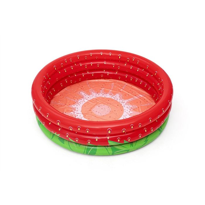 Bestway Piscina Hinchable Infantil 3 Aros Fresa 168x38 cm +2 Años Jardin 51145 0 Bestway Piscina Hinchable Infantil 3 Aros Fresa 168x38 cm +2 Años Jardin 51145 0