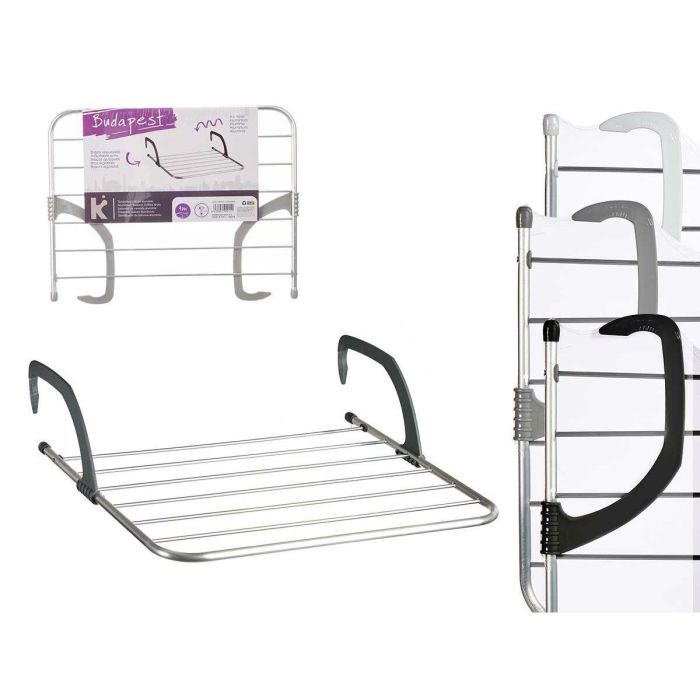 Tendedero Kipit Blanco Plateado Gris claro Gris oscuro Aluminio Plástico 63 x 3 x 50 cm 62,5 x 50 x 16,5 cm 62,5 x 3 x 50 cm 63 0 Tendedero Kipit Blanco Plateado Gris claro Gris oscuro Aluminio Plástico 63 x 3 x 50 cm 62,5 x 50 x 16,5 cm 62,5 x 3 x 50 cm 63 0