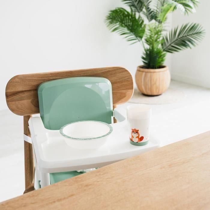 Asiento elevador - THERMOBABY - GUSTO 2 en 1 - Verde salvia - Escalable y transportable 3 Asiento elevador - THERMOBABY - GUSTO 2 en 1 - Verde salvia - Escalable y transportable 3