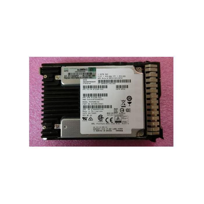 Hewlett Packard Enterprise SSD 1.92TB 12G SFF SAS RI SC - Disco de Estado Sólido para Servidores y Almacenamiento