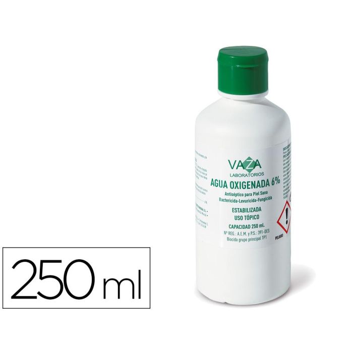 Agua Oxigenada Vaza Bote De 250 mL