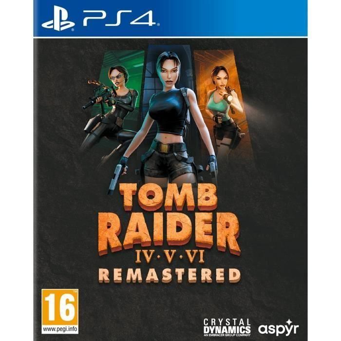 Just For Games 5056635615428 - Tomb Raider IV-VI Remastered protagonizado por Lara Croft - Juego para PS4
