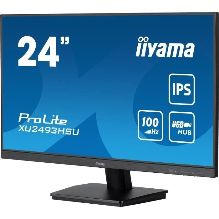 Pantalla de PC - IIYAMA PROLITE XU2493HSU-B6 - 23,8 1920x1080 - Panel IPS - 1ms - 100Hz - HDMI / DisplayPort 2