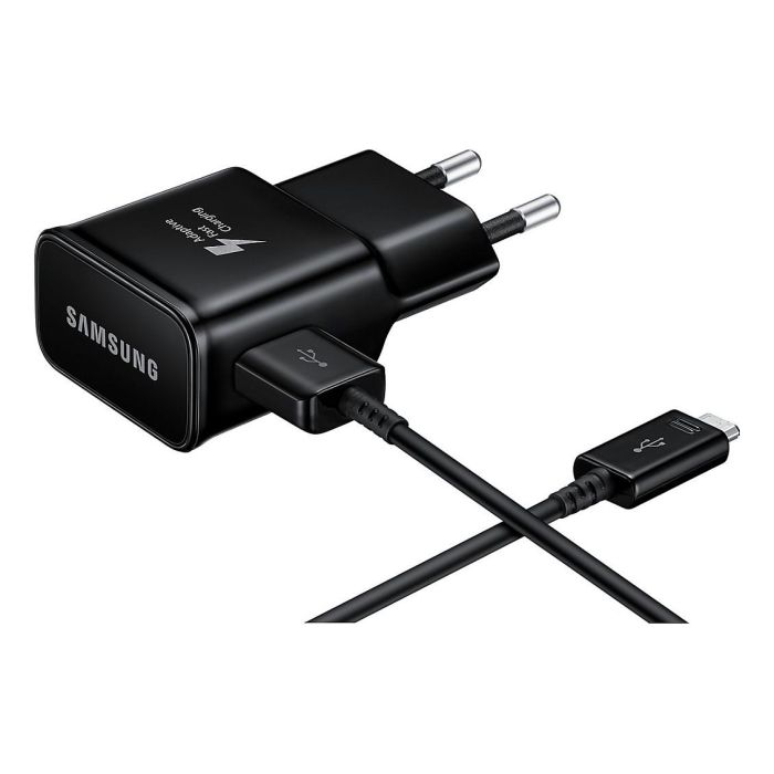 Samsung EP-TA20 Cargador Rápido 15W con Cable USB-C 1.5m Negro (Adaptador de Corriente) 4 Samsung EP-TA20 Cargador Rápido 15W con Cable USB-C 1.5m Negro (Adaptador de Corriente) 4
