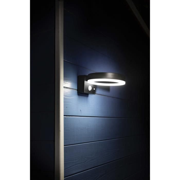 Baliza solar - GALIX - G4590B - Muy luminosa - Acero inoxidable (opción aplique de pared) con detector - H50 cm - 1000 lúmenes 1 Baliza solar - GALIX - G4590B - Muy luminosa - Acero inoxidable (opción aplique de pared) con detector - H50 cm - 1000 lúmenes 1