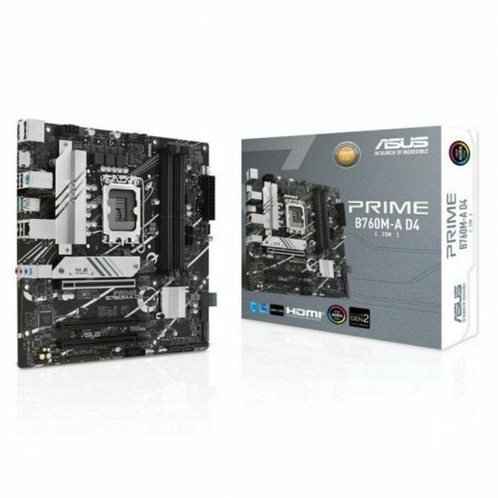 Asus Prime B760M-A D4-CSM Placa Base Socket 1700 DDR4 Micro ATX para Procesadores Intel 12ª, 13ª y 14ª Gen. 7