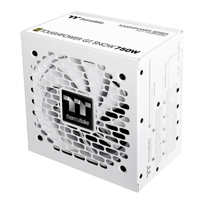 Thermaltake Toughpower GT Snow Fuente Alimentación PC 750W 80 PLUS Gold Modular Blanca 2