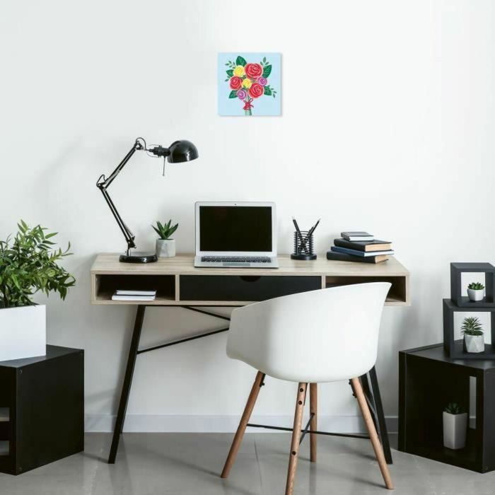 Ravensburger 25520 Pintar por números Ramo de rosas 20x20 cm, Ocio creativo para Adulto 3 Ravensburger 25520 Pintar por números Ramo de rosas 20x20 cm, Ocio creativo para Adulto 3