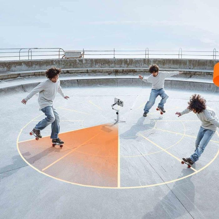 Insta360 Flow 2 Pro Gimbal Estabilizador Gris Compatible con Apple DockKit, 3 Ejes