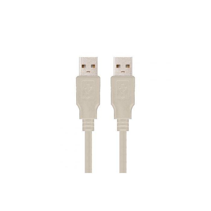 Nano Cable 10.01.0304 Cable USB 2.0 Macho - Macho 3m Beige 1 Nano Cable 10.01.0304 Cable USB 2.0 Macho - Macho 3m Beige 1