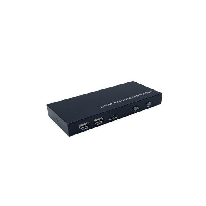 AISENS - CONMUTADOR KVM HDMI 4K@60HZ USB 1U-2PC CON FUENTE ALIMENTACIoN, NEGRO AISENS - CONMUTADOR KVM HDMI 4K@60HZ USB 1U-2PC CON FUENTE ALIMENTACIoN, NEGRO