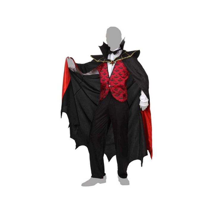Disfraz Vampiro Hombre Adulto Completo Capa M-L 2 Disfraz Vampiro Hombre Adulto Completo Capa M-L 2