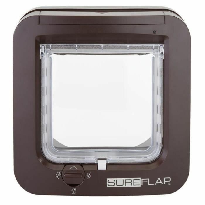 SUREFLAP solapa de gato electrónica marrón 3