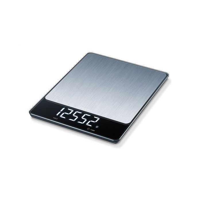 Beurer KS-34-XL Balanza de Cocina Acero Inoxidable con Función Tara y Pantalla Invisible - Hasta 148 caracteres 4 Beurer KS-34-XL Balanza de Cocina Acero Inoxidable con Función Tara y Pantalla Invisible - Hasta 148 caracteres 4