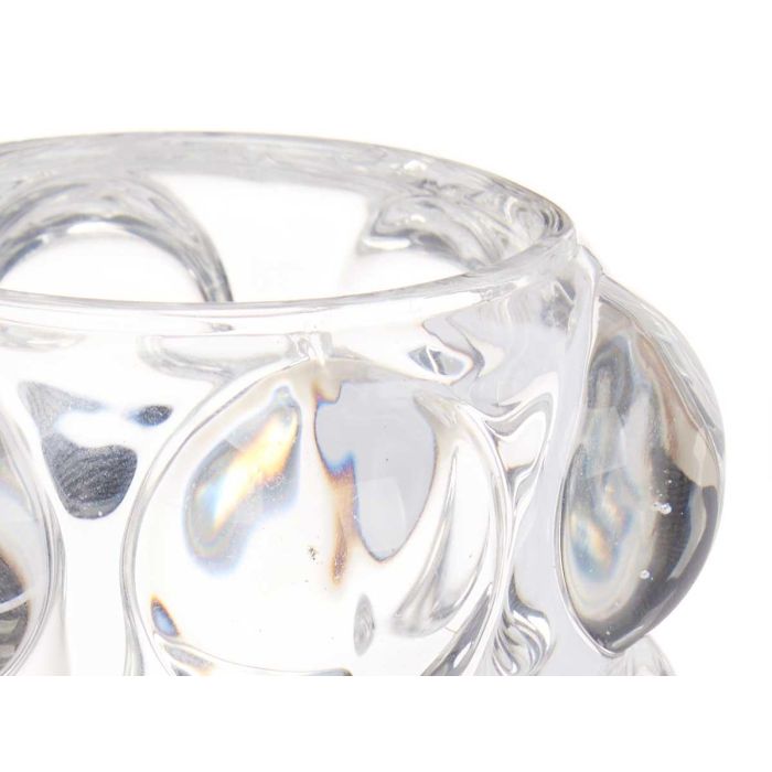 Portavela Bola Grande Transparente Giftdecor 8.4x12.5x8.4 cm Cristal (12 Unidades) 3 Portavela Bola Grande Transparente Giftdecor 8.4x12.5x8.4 cm Cristal (12 Unidades) 3
