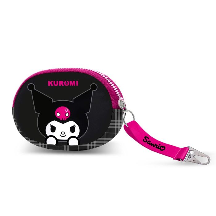 KARACTERMANIA Monedero Skull Kuromi Hello Kitty and Friends 9x12,5x2cm 1