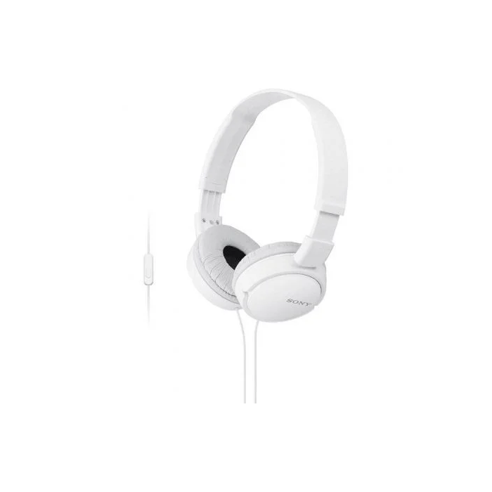Sony MDRZX110APW Auriculares con Micrófono, Jack 3.5, Blancos