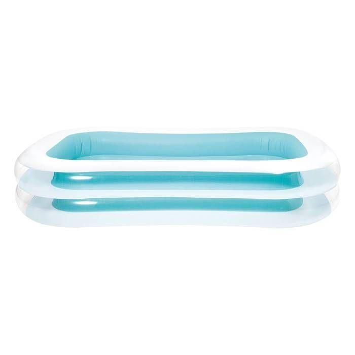 Piscina hinchable rectangular INTEX para la familia - 2,62x1,75x0,56m Piscina hinchable rectangular INTEX para la familia - 2,62x1,75x0,56m