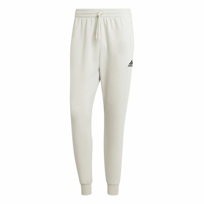 Pantalón Largo Deportivo Adidas Essentials Fleece Regular Tapered Blanco 0 Pantalón Largo Deportivo Adidas Essentials Fleece Regular Tapered Blanco 0