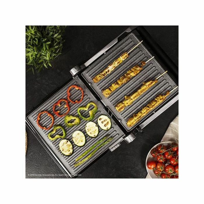 Grill de contacto Cecotec Rock'nGrill Smart 2000W Negro Grill de contacto Cecotec Rock'nGrill Smart 2000W Negro