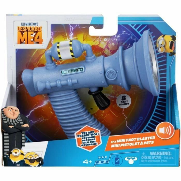 Moose Toys MOO0630996592908 Mini Pistola a Prouts - Mi Villano Favorito 4 con 8 ruidos diferentes 2 Moose Toys MOO0630996592908 Mini Pistola a Prouts - Mi Villano Favorito 4 con 8 ruidos diferentes 2