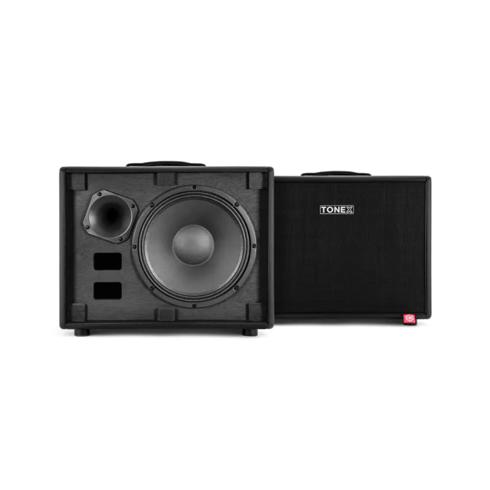 IKMultimedia TONEX Cab Pantalla FRFR Profesional Amplificada 350W RMS para Guitarra con DSP Avanzado y Celestion 12" 6