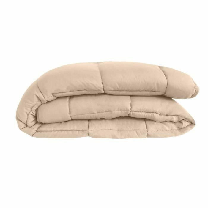 POYET MOTTE CALGARY Edredón Microfibra Poliéster 400 g/m² 140x200 cm Gris guijarro y verde lago, ignífugo OEKO-TEX 2 POYET MOTTE CALGARY Edredón Microfibra Poliéster 400 g/m² 140x200 cm Gris guijarro y verde lago, ignífugo OEKO-TEX 2