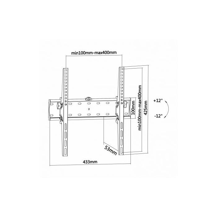 Soporte TV Aisens WT55T-015 32"-55" 40 kg 3