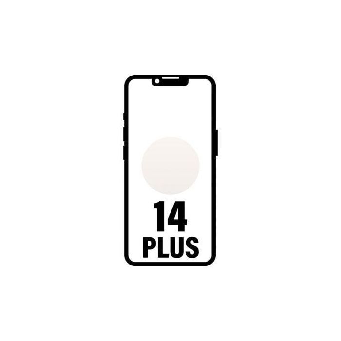 Smartphone Apple iPhone 14 Plus 128GB/ 6.7"/ 5G/ Blanco Estrella