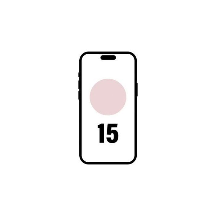 Smartphone iPhone 15 Apple MTP13QL/A 6,1" 128 GB 6 GB RAM Rosa