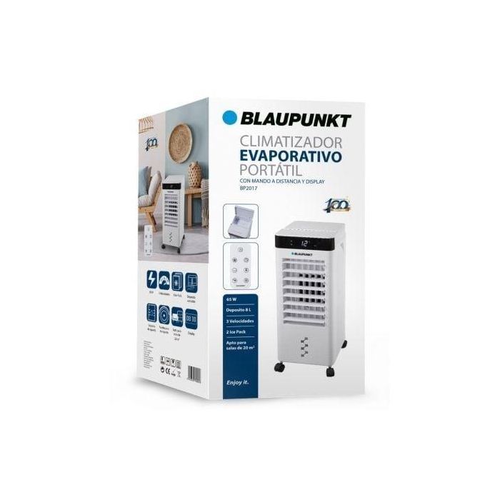 Climatizador Evaporativo Blaupunkt BP2017/ 65W/ Deposito 8L 1