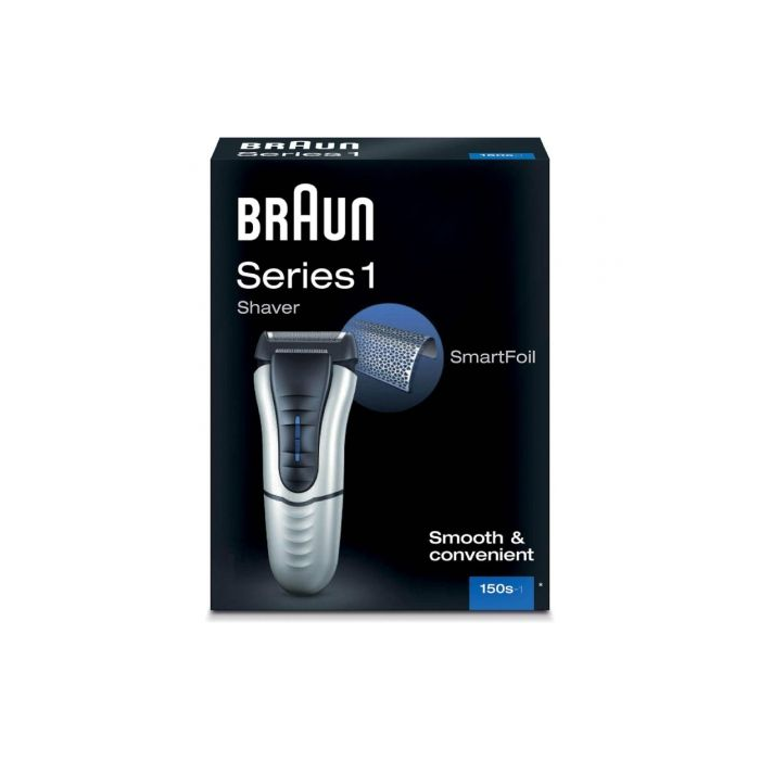 Afeitadora Braun Series 1 150S-1/ con Batería/ 2 Accesorios