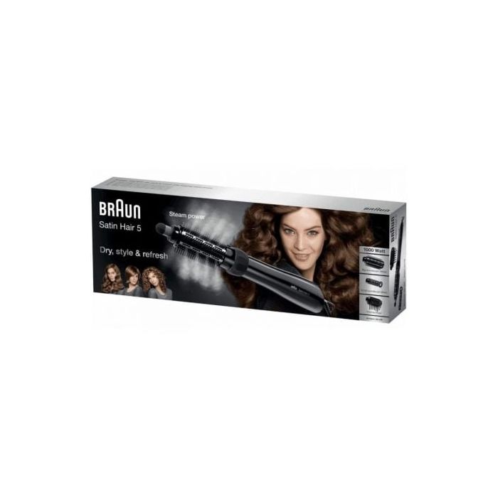 Cepillo Moldeador para el Pelo Braun Satin Hair 5 AS530/ Negro 2