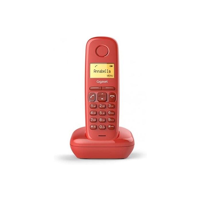 Teléfono Inalámbrico Gigaset A170 Inalámbrico 1,5" Rojo 1