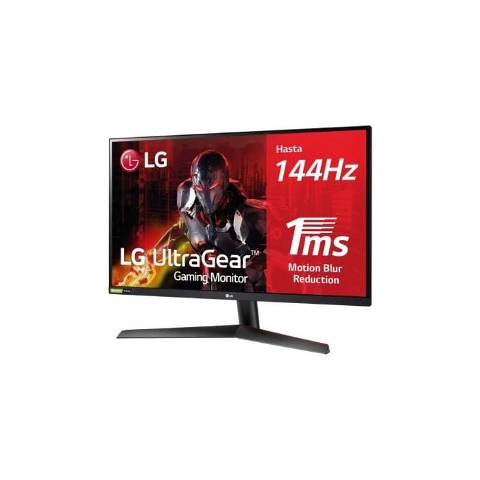 Monitor Gaming LG UltraGear 27GN800P-B 27"/ QHD/ 1ms/ 144Hz/ IPS/ Negro 1