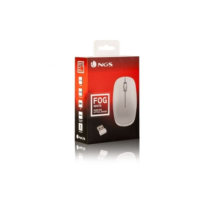 Ratón Inalámbrico NGS NGS-MOUSE-0951 Blanco 4