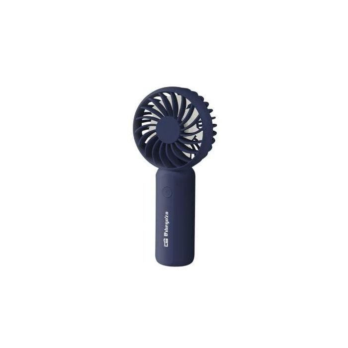Orbegozo HF 2100 Ventilador de Mano, 3 velocidades, USB-C, Batería 1200mAh, Ligero 85g con Cinta para Cuello Orbegozo HF 2100 Ventilador de Mano, 3 velocidades, USB-C, Batería 1200mAh, Ligero 85g con Cinta para Cuello