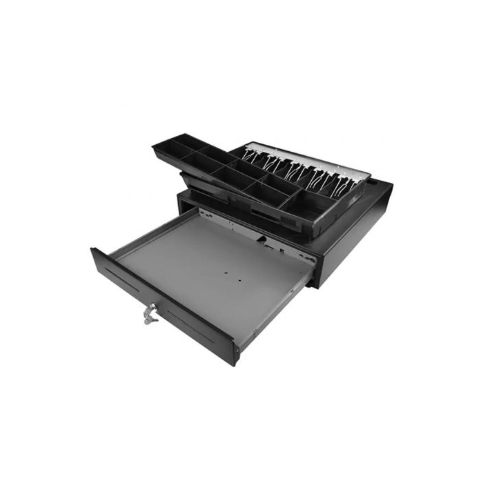 Cajón Portamonedas Premier 460 HQ-B/ Automático/ Negro 2 Cajón Portamonedas Premier 460 HQ-B/ Automático/ Negro 2