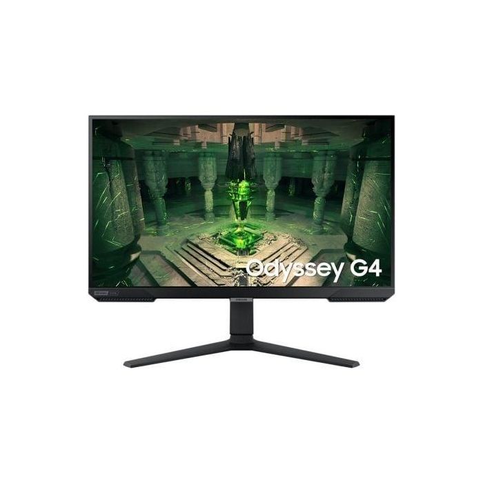 Monitor Gaming Samsung Odyssey G4 S27BG400EU 27"/ Full HD/ 1ms/ 240Hz/ IPS/ Regulable en altura/ Negro