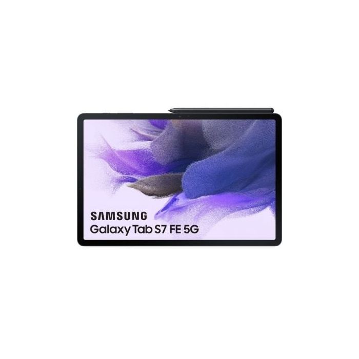 Tablet Samsung Galaxy Tab S7 FE 12.4"/ 4GB/ 64GB/ Octacore/ 5G/ Negra 1