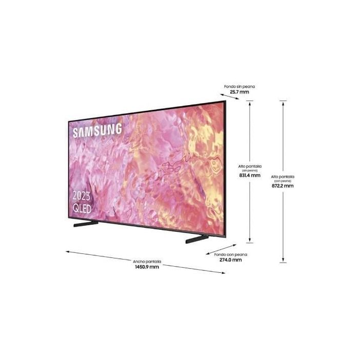 Smart TV Samsung TQ75Q64C 75" 4K Ultra HD QLED 3
