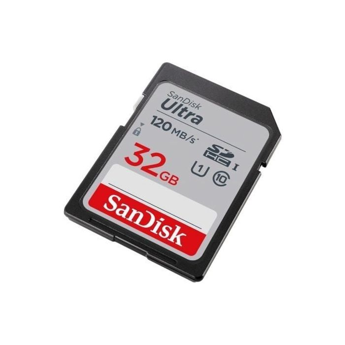 Tarjeta de Memoria Micro SD con Adaptador SanDisk SDSDUN4-032G-GN6IN 1