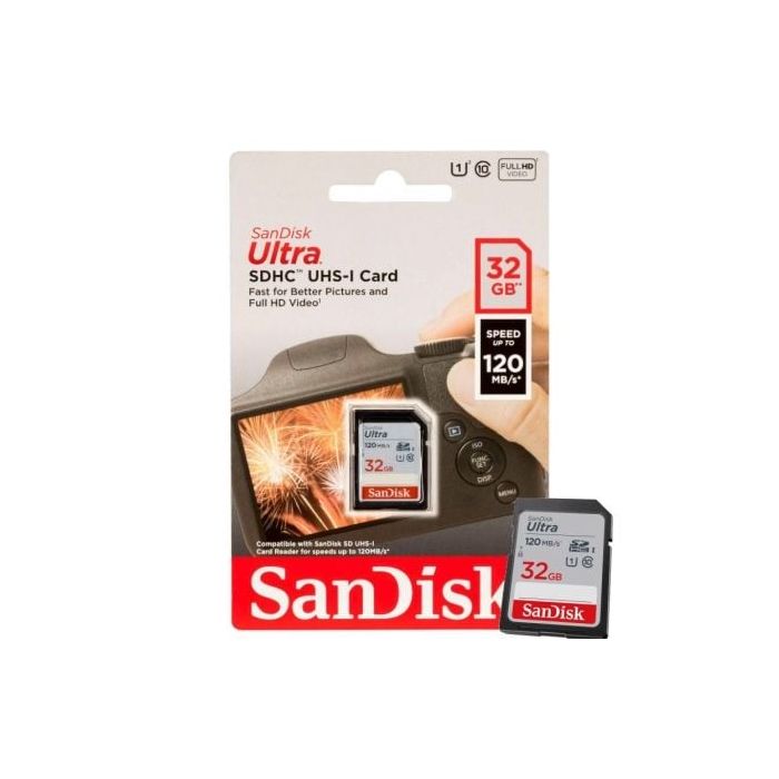 Tarjeta de Memoria Micro SD con Adaptador SanDisk SDSDUN4-032G-GN6IN 2