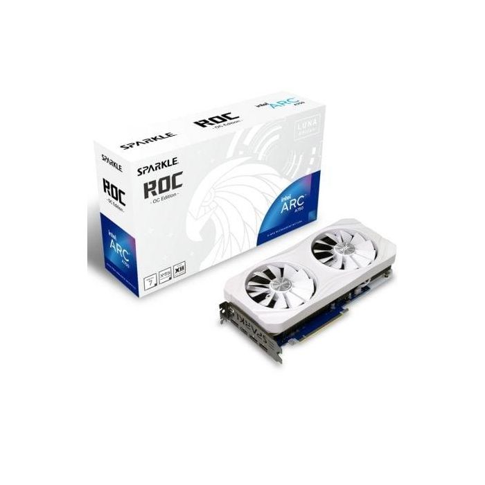 Tarjeta Gráfica Sparkle Intel Arc A750 ROC LUNA OC/ 8GB GDDR6
