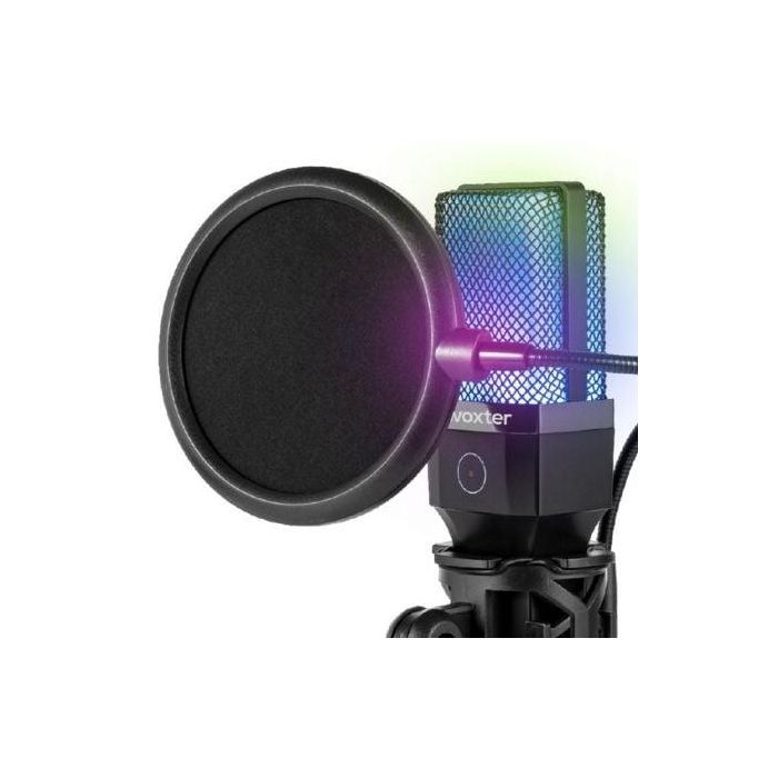 Micrófono Woxter MIc Studio 65 RGB/ USB 2.0 3